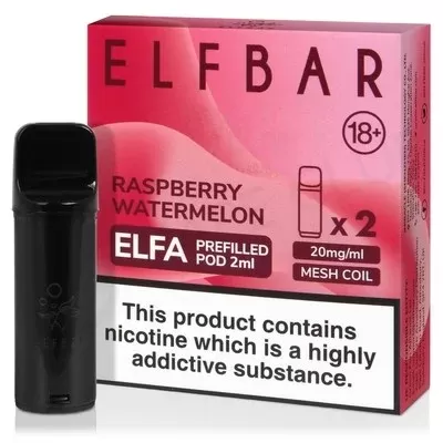 Raspberry Watermelon Elf Bar Elfa Prefilled Pod - Ecigpremium