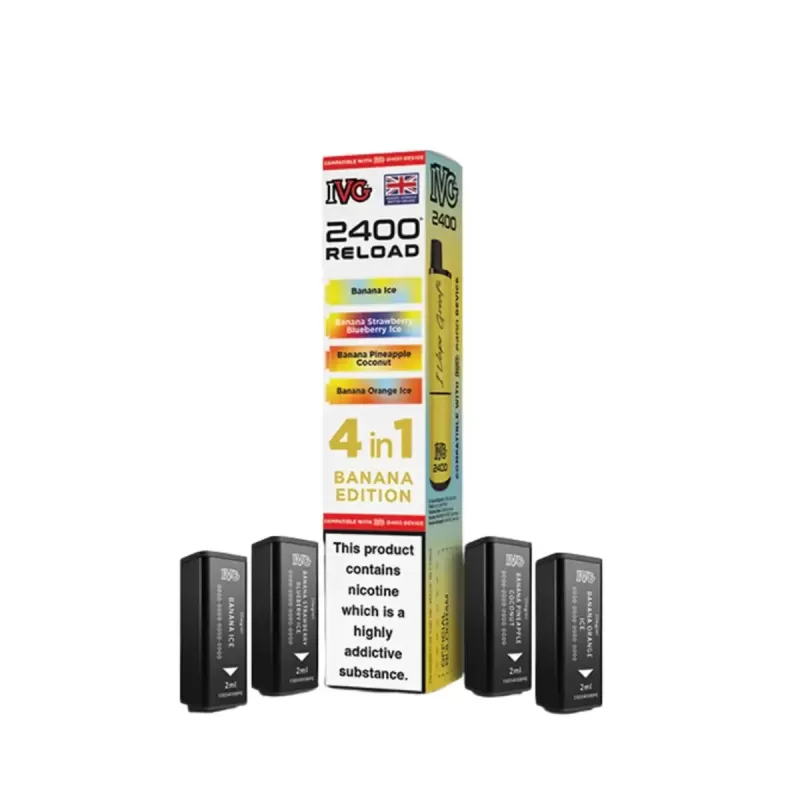 IVG 2400 Reload 4 in 1 Prefilled Pods - Plum Edition - Image 2