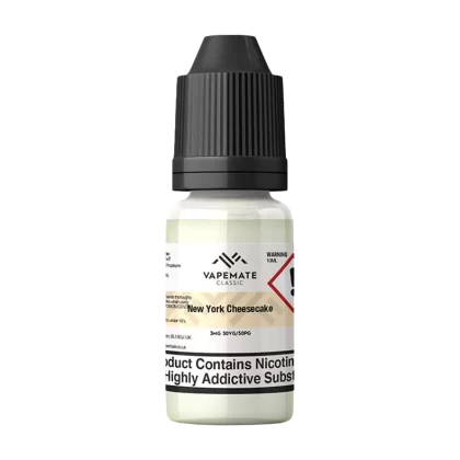 Vapemate Classic New York Cheesecake 10ml - 12mg - Vape Product (56CC64)