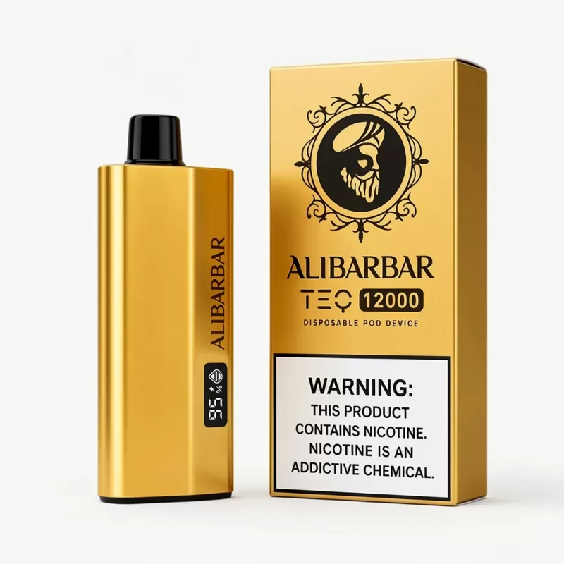 Alibarbar TEQ 12000 Watermelon Ice 12K Puffs Disposable Vape - Uwinvapeaustralia - Image 3