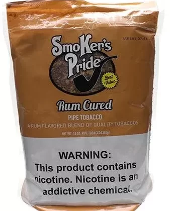 Smoker’s Pride Rum Cured Pipe Tobacco - Product#Rum Cured~Packaging#12oz Bag (CFFEF3)