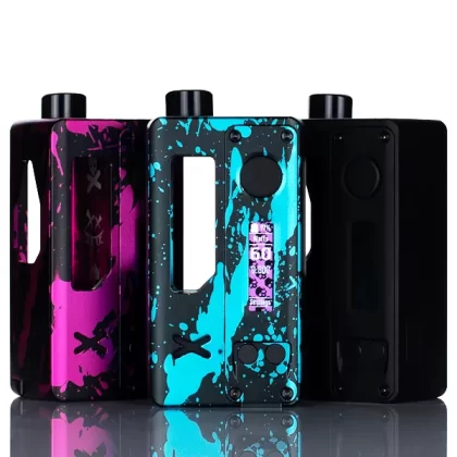 Orca Vape x Suicide Mods x Vaping Bogan Stubby X-Ray DNA60C Boro Mod - Black Widow