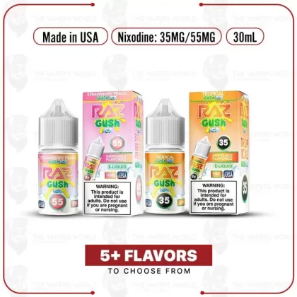 Pod Juice X Raz Nixodine 30ml Salt E-Juice - Thevapersworld
