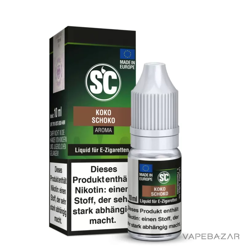 SC Liquid – Koko Schoko - Nikotinfrei, 18mg/ml - Image 3