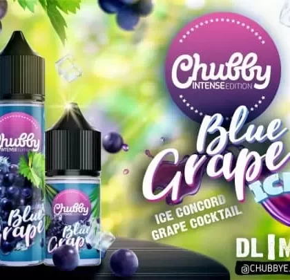 CHUBBY BLUE GRAPE ICE ELIQUID - Vape Product; Vape Product