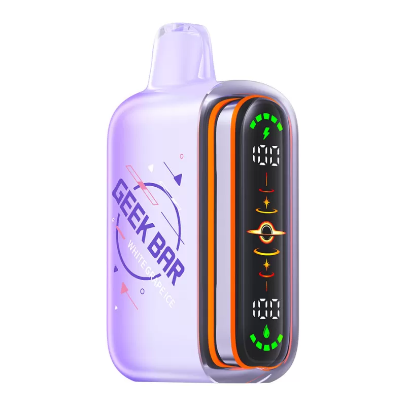 Geek Bar Pulse 2 Disposable Vape Device - White Grape Ice 20ml - 20mg/ml