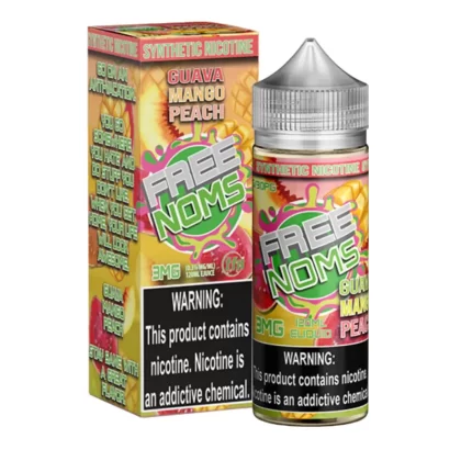 Free Noms - Guava Mango Peach - 120ML E-Liquid - 6MG