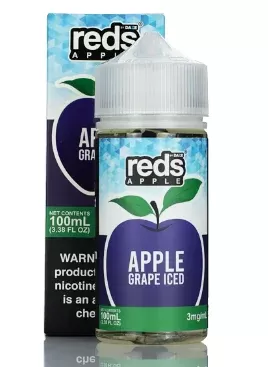 Reds Apple Grape Iced 100ml - Options#100ml-6mg