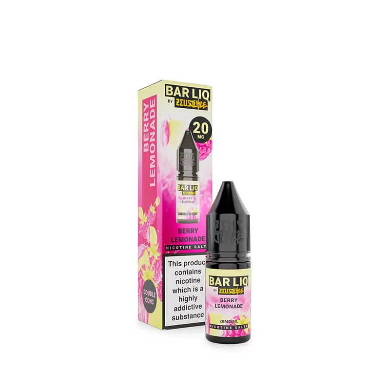 Zeus Juice Bar Liq Berry Lemonade Nic Salt E-Liquid 10ml - 20mg - Image 3