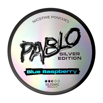 Blue Raspberry Pablo Silver Edition Nicotine Pouches - Vapeshop Co