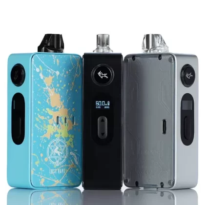 Lost Vape Centaurus B60 60W LiPo Boro Box Mod AIO Kit (DISCONTINUED) - Vapordna
