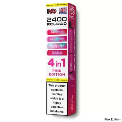 Pink Edition Prefilled Pods by IVG 2400 - 20 mg/ml