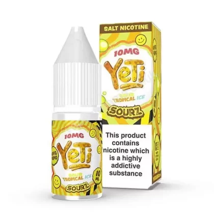 Yeti Sourz Sour Tropical Ice Nic Salt E-Liquid - Vapestreams Co