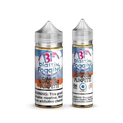 Caramel Waffle Cone Funfetti E-Liquid by Caribbean Cloud Company - Size#60ml>100ml~Nicotine#0MG>3MG>6MG
