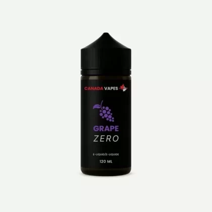 Grape Zero E-Liquid | Vape Juice | Canada Vapes