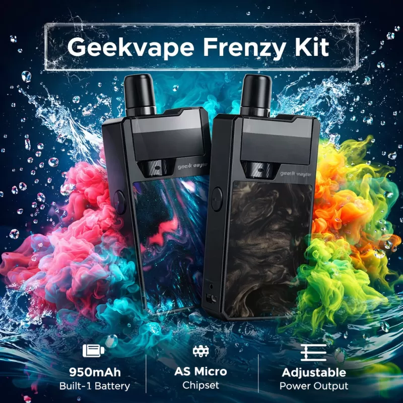 Geekvape Frenzy Kit - Carbon Fiber Black - Vapeciga