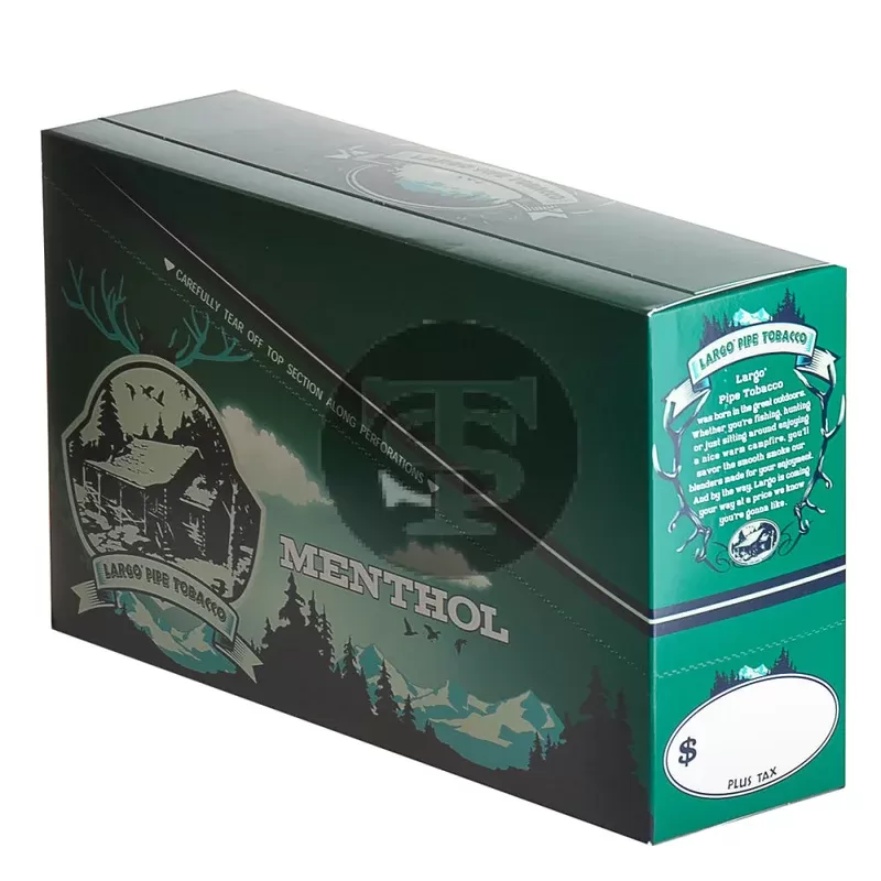 Largo Menthol Pipe Tobacco 12 Pouches of 0.75 oz.