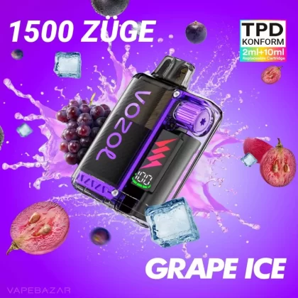 Vozol Vista Plug – Grape Ice Starter Kit - Vapebazar