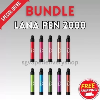 Lana Pen 2000 Puffs Bundle - Free