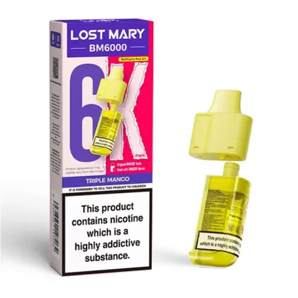 Triple Mango Lost Mary BM6000 Refill Pod - 88Vape