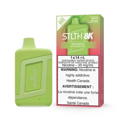 STLTH 8K – WHITE GRAPE ICE