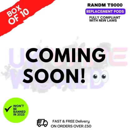 Cherry ICE RandM T9000 Replacement Pods Box OF 10
