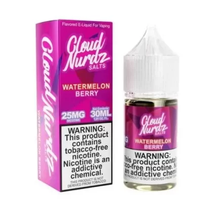 Watermelon Berry Nicotine Salt by Cloud Nurdz - Vape Product; Vape Product, Vape Product