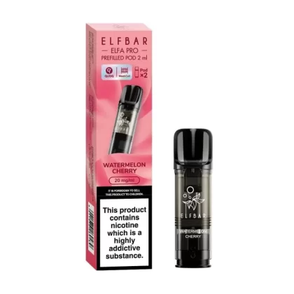 Watermelon Cherry Prefilled Pods Elfa PRO Series by Elf Bar (2 x 2ml)