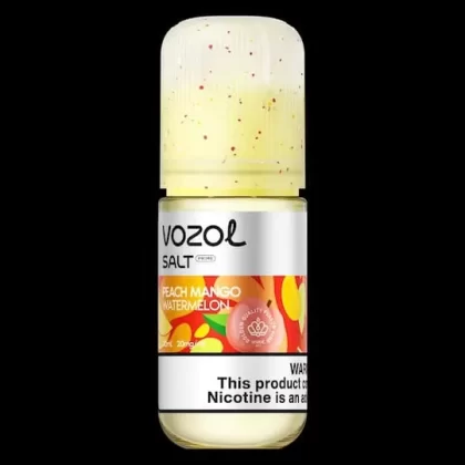 VOZOL PRIME PEACH MANGO WATERMELON SALT VAPE ELIQUID - Elegantvapestore