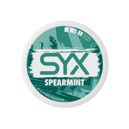 Spearmint SYX Nicotine Pouches - 6mg