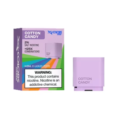 Zlabs Zcolors Mini Cotton Candy Pod - Nicotine Strength#Cotton Candy (E73436)