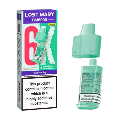 Fruit Medley Lost Mary BM6000 Refill Pack - Vapeshop Co
