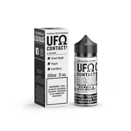 UFOhm Contact by Caribbean Clouds eJuice - Size#100ml~Nicotine#0MG>3MG>6MG