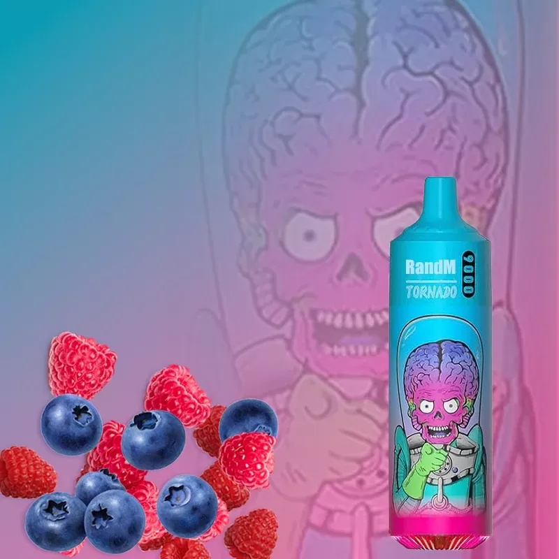 R AND M Tornado Blueberry Raspberry 9000