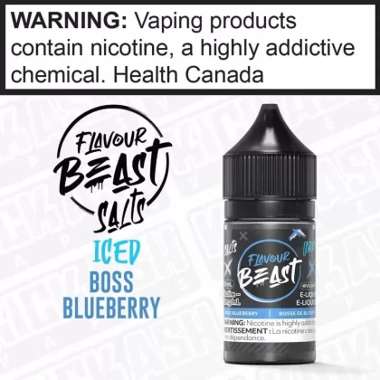 Boss Blueberry Iced by Flavour Beast
