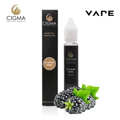 Cigma e-Liquid – Blackberry 0mg 30ml Shortfill | Cigee