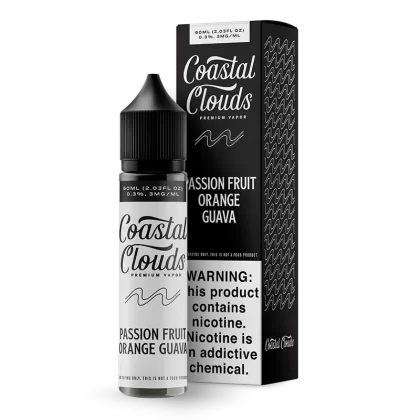 Coastal Clouds - Passion Fruit Orange Guava - 60ML E-Liquid - 0MG