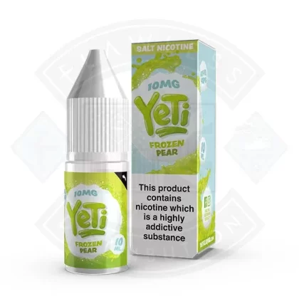 Yeti Salt – Frozen Pear 10ml E Liquid - Strength#10mg>20mg