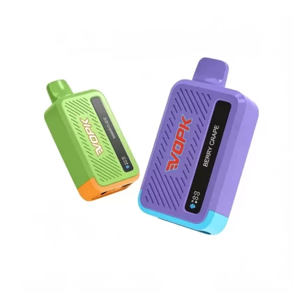 VOPK Cool Bar 20K Puffs Adjustable Airflow Vape - Watermelon Ice, Cola Ice; 5-nicotine