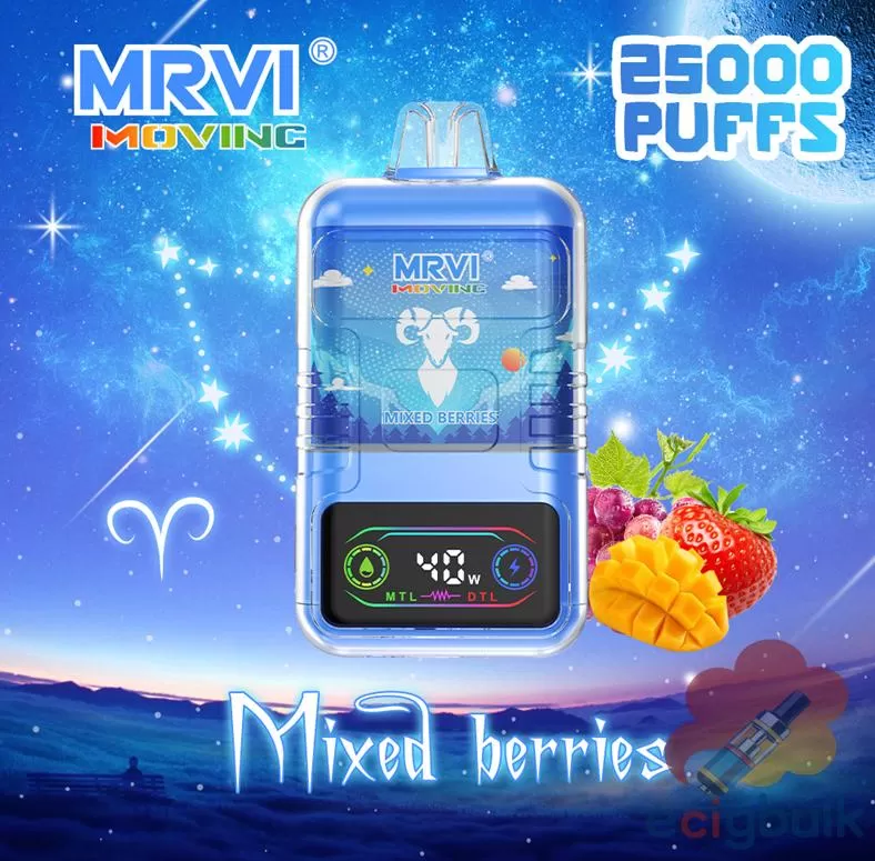 Mrvi Moving 25000 Disposable Vape | 30ml, 1000mAh, Dual Mode - Image 2