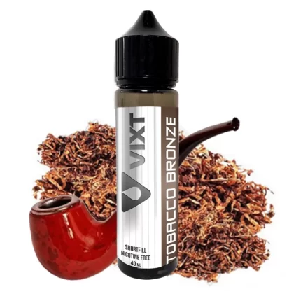 Vixt Tobacco Bronze 40ml – vape juice utan nikotin - Vixt / No / 40ml / 30/70