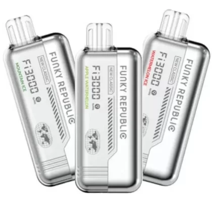 Funky Lands (Funky Republic) Fi3000 Vape - Pack Count#Single Pack~Flavor#Berry Chill>Berry Storm>Blue Mint Rose>Blue Razz Ice>Malaysian Mango>Miami Mint>Mountain Ice>Peach Ice>Triple Berry I