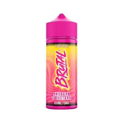 Just Juice Brutal Rhubarb & Custard E-Liquid Shortfill