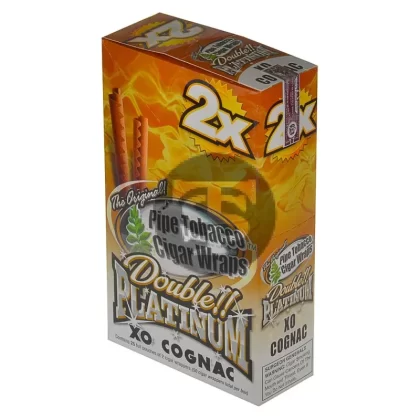 Double Platinum XO Cognac Wraps25 Pouches of 2