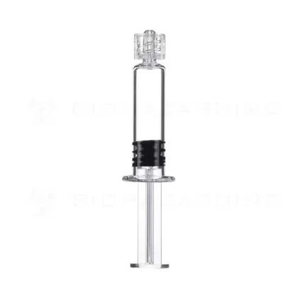 Luer Lock | Concentrate Glass Syringe | 1ml – No Measurement – 100 Count