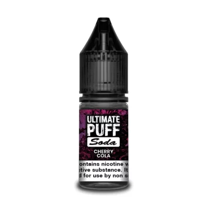 Ultimate Puff Soda Cherry Cola 10ml Vape Juice - 10 Pack - Strength 6mg