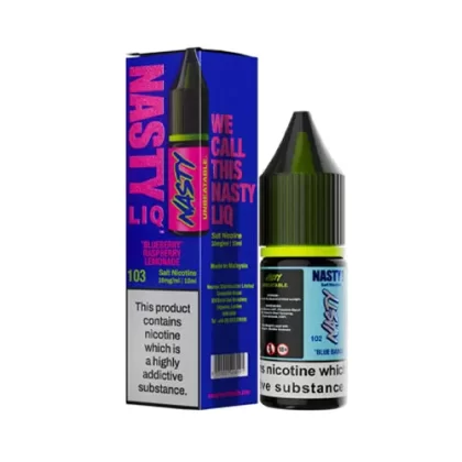 Nasty Liq Blueberry Raspberry Lemonade Nic Salt - 10mg