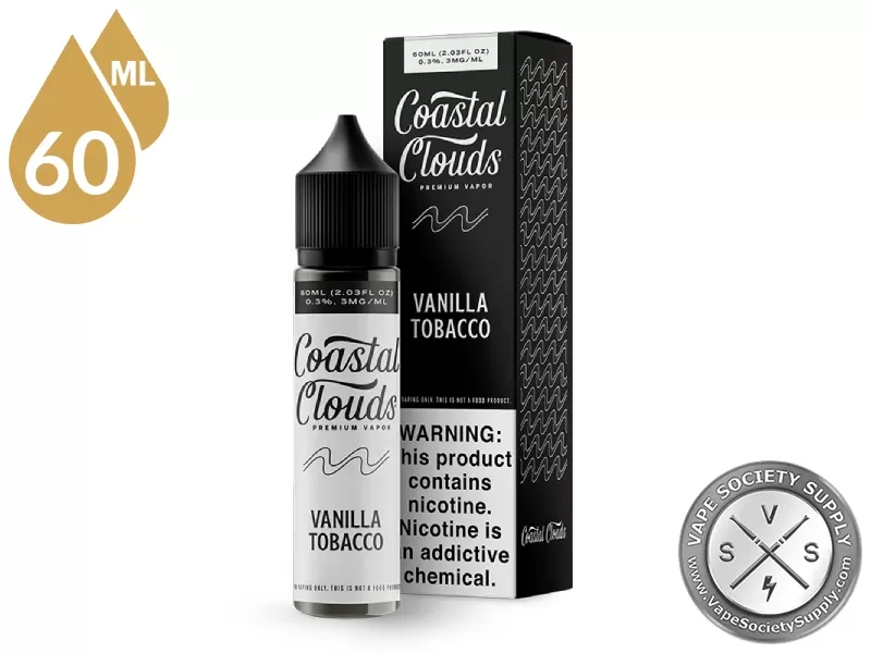 Vanilla Tobacco Coastal Clouds 60ml - Image 3