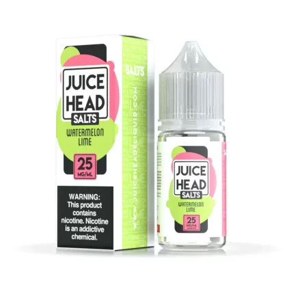 Juice Head Watermelon Lime Salt 30ml - Vape Product, Vape Product