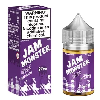 Grape By Jam Monster Salts E-Liquid